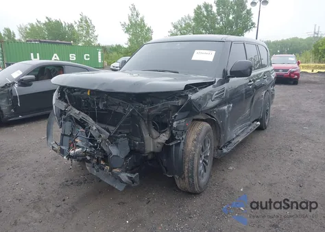 2023 Nissan Armada S 4Wd из США, поврежденный, VIN JN8AY2ED2P9695256